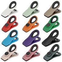 Food Grade Magnetic Refrigerator Clips for Household Snack Storage Moisture Proof Sealing Bag Clips Kitchen Magnetic Seal Clamp One Size
