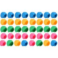 40pcs Silicone Thread Spool Savers Colorful Thread Holder Spool Huggers  Prevent Unwinding