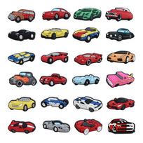 25 vnt. Šaunių automobilių serijos PVC batų pakabukai dekoracija 25pcs