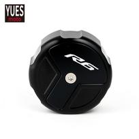 Motociklo Priedai Galinio Stabdžių Skysčio Rezervuaro Dangtelis Alyvos Dangtelis NAUJAS Dėl YAMAHA R6 YZF R6 2000- juoda