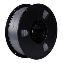 Tvarkingai išdėstytas 1 kg PLA siūlelis 3D spausdintuvams, 1,75 mm viela. sidabras