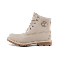Timberland Nellie Leather Waterproof Durable Shock Absorbing Mid-Calf Outdoor Boots Women boots Light-Gray-Brown A44KU 38