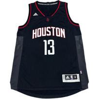 Adidas X NBA Collaboration Harden Houston Rockets 13 Casual Comfortable Soft Pullover Basketball Jersey Unisex jersey Black 7470A-3KH-K92072 M