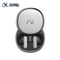 iFLYTEK iFLYBUDS Nano+ Recording Noise-Canceling Earbuds tekanti sidabro spalva