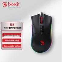 A4TECH Bloody serijos žaidimų pelės matinė juoda spalva