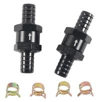1/4'' 5/16'' 3/8'' 1/2'' Aluminum Fuel Check for Fuel Line Oil Fuel Inline One Way Check