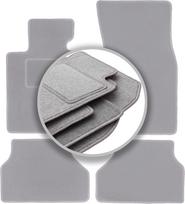 Gray car mats for: BMW 5 E60 sedan (2003-2010)