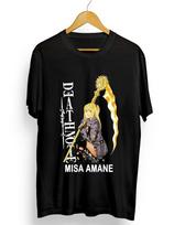 Misa Amane  shirt Death Note L New shirt,2022 Graphic Anime Size S to 5XL Unisex T-Shirt L