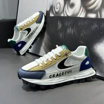 Nauji pavasariniai platforminiai tėčio batai kvėpuojantys sportiniai laisvalaikio drobės batai maži zmd 38 leather shoe size, shoe size is too big gray