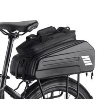 E-Bike RearSeat Bag Electric   Battery Bag Expandable Large Capacity   Rack Seats Bag Waterproof Cycle Bag