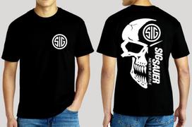 Sig Sauer Didelis Kaukolės Gildan 6.1 oz. Svorūs S M L XL 2XL 3XL 4XL 5XL L