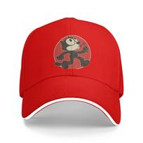 Vintage Felix The Cat Keep Walking  Cap For Unisex Stylish Baseball Cap  Sun Hat Casual Headewear Adjustable Fit One Size