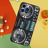Vintage 80s Boombox Phone Case For iPhone 17 Pro Max 16 15 14 13 12 11 Pro Max Plus 12 13 Mini 16e 17 Air Cover iPhone 17 Pro