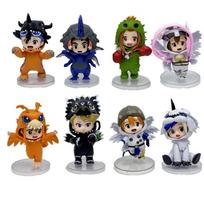 Sale Digimon Adventure Tailmon Gomamon Patamon Gabumon Tentomon Palmon Piyomon Agumon Anime Model Toys Gifts