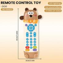 Infant Simulation TV Remote Control Toys with Music and Light Musical Baby Toy Sensory Remote Kid Baby Toys for 1 2 3 Year Old