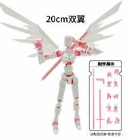 Mechanical Angels 13 Action Figures T13 Figure 3D Printed Multi-Jointed Movable Lucky 13 Action Figure Dummy DIY Assembly Toys