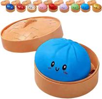 Simulation Dumpling Squeezable Toys Squishy Colorful Glitter Anti Stress Relieve Stress For Children Adults Stress-relieving Toy