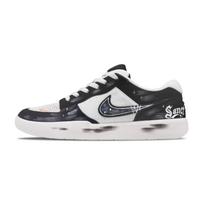 Nike SB Force 58 Triple Black Stellar Orbit Slip Resistant, Abrasion Resistant, Lightweight Low top Skateboard Shoes DV5477-012( Team2354-) 40