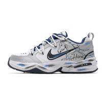 Nike Air Monarch 4 Height Increasing Support Abrasion Resistant Low top Chunky Sneakers Men's Gray 415445-102(Team1392-) 44.5
