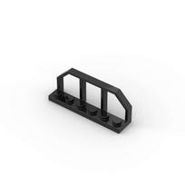 MOC 10PCS 6583 Modified 1x6 With Train Wagon End Building Blocks Fence Plate Bricks Particle Puzzle Toy Children Birthday Gifts