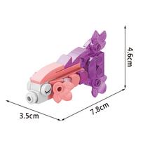 Insect World Animals Scorpion Mantis Ants Spider Birds Marine Animal Building Blocks Toys Desktop Ornaments Bricks Kids Gift