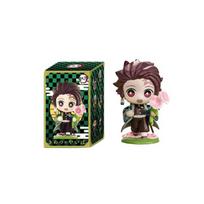 Demon Slayer anime figurines, blind box car ornaments, desktop decorations, Tanjiro and Inosuke figures, PVC models, and gifts.