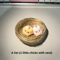 Taba Handmade Squishy Chick Toys Stress Relief Squeeze Toy Handmade Sensory StickyToys Stress and Relaxation Toys