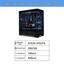 Valkyrie VK03 ATX Desktop Case with Sea View 360° Water Cooling & 6.2  Touchscreen