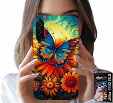 Etui Do Samsung Galaxy A56 5G - Motyle Motylki Kwiatki Róże Obudowa
