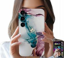Etui Do Samsung Galaxy S23 - Elegancki Marmurek Modny Kobiecy Case