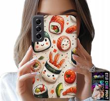 Etui Do Samsung Galaxy S21 Fe - Słodkie Uśmiechnięte Sushi Obudowa Case