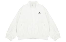 New Balance striukės moteriškos baltos su stovinčia apykakle vidutinio storumo 5AC38372-WT L