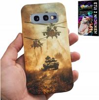Etui Do Samsung Galaxy S10E - Helikopter Wojskowy Czołg Militaria Case