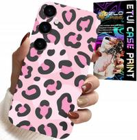Etui Do Samsung Galaxy M55 5G - Różowa Panterka Pantera Kobiece Wzory