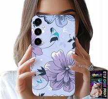 Etui Do Samsung Galaxy M55 5G - Kwiatki Kwieciste Modne Wzory Plecki