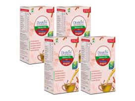 Diabliss Herbal Masala Tea - Trusted Worldwide | Low GI | Spiced Tea Blend with Herbal Goodness | Infused with 17 Herbs & Natural Ingredients | Hyg