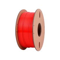 3D Printer Filament PETG 1 75mm Diameter 80 Meters Length Compatible with Various 3D Printers for Reliable Printing Performance One Size raudona