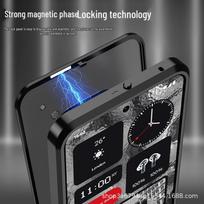 Nothing Phone 2/2A/2A+ Magnetic Snap Button Metal Anti-Drop Case Phone2A