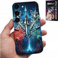 Etui Do Samsung Galaxy S23 Plus - Silnik Mechanik Części Pokrowiec + Szkło