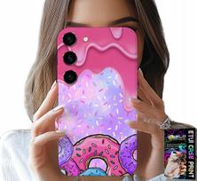 Etui Do Samsung Galaxy S23 Plus - Słodkie Donuty Z Lukrem W Tle + Szkło