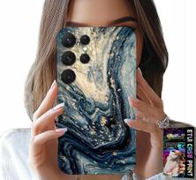 Etui Do Samsung Galaxy S23 Ultra - Kamienne Eleganckie Wzory Obudowa Case