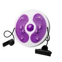 Non-Slip Base Foot Massage Torsion Disc Magnet Dot Body Shaping Boards Waist Twisting Disc  Sports violetinė