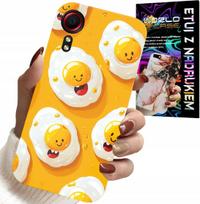 Etui Do Samsung Galaxy Xcover 7 - Słodkie Uśmiechnięte Jajka Case + Folia