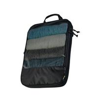 Elecom Travel Storage Bag Compression Packing Cube L Size 20L cm Double-sided Cordura High Durability YKK Zipper Black BMA-TRCS01LBK