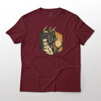 Dragon With A 20 Die Dungeons and Dragons Graphic T-T-Shirt Unisex 100% Cotton Tee 2XL