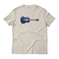 Forest Ukulele Music Aesthetic Graphic T-T-Shirt Lightweight Cotton Tee XL
