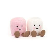 Marshmallow Plush Toy 95% Polyester 5% Spandex Dry Clean Only Multicolor Soft Cuddly