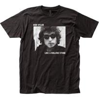 Bob Dylan Rolling Stone Mens T T-Shirt Music Classic Concert Rock Band Tee Black M