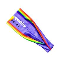 Hair Accessories Parade Rainbow Elastic Headband Sweat Absorbing Soft Rainbow Headband Face Wash Headwear Sports Hairband Women