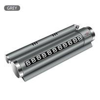 Car Parking Phone Number Plate Telephone Holder for Cadillac CT4 CT5 CT6 XT4 XT5 XT6 CTS ATS SRX XTS STS SLR XLR BLS Deville pilka